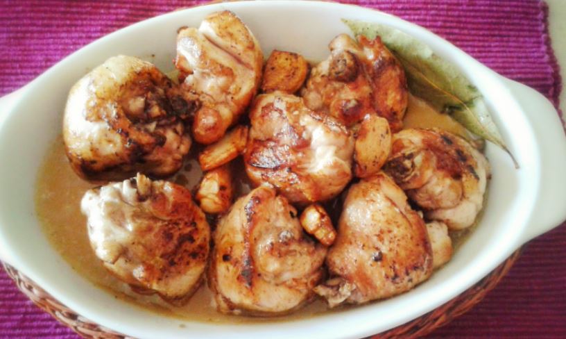 Pollo a la canilla comidas tipicas de cadiz