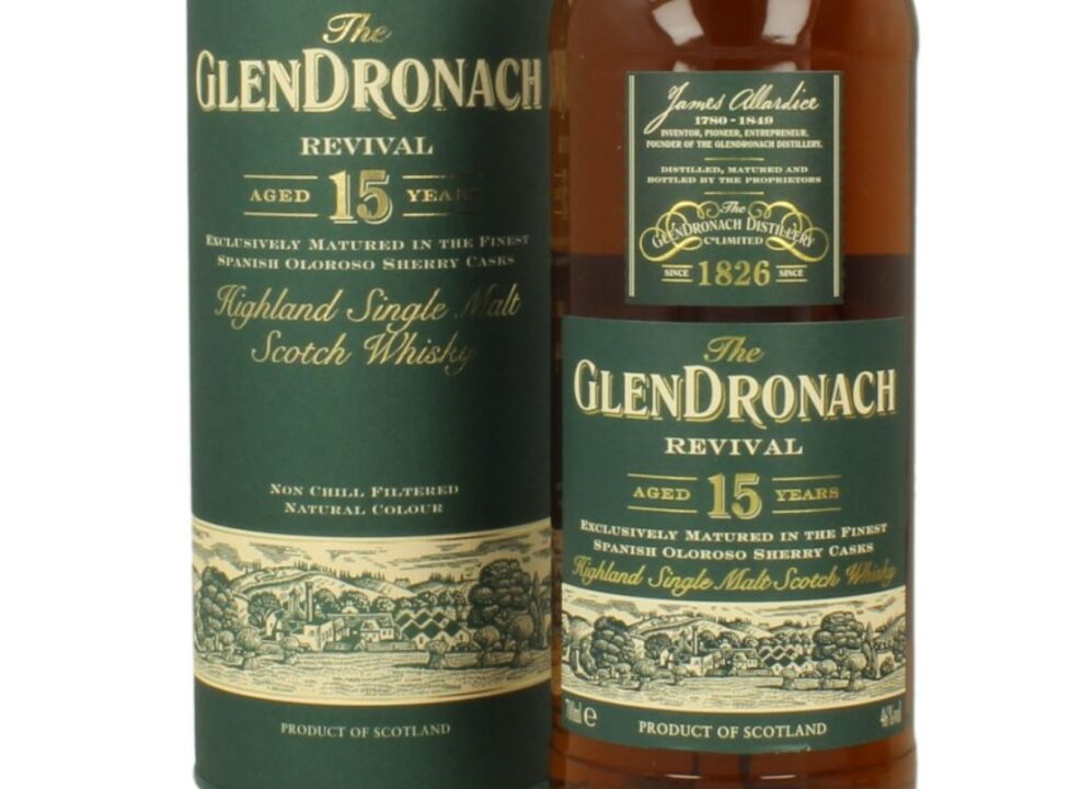 Mejor whisky general The GlenDronach Revival